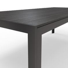 Lectus Zahradní stůl RILLO 190 cm černý