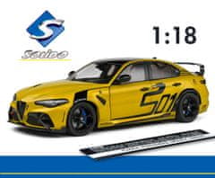 Solido Alfa Romeo Giulia GTA Nagemaakt (2022) yellow- SOLIDO 1:18