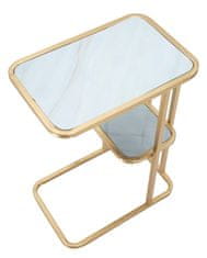 Mauro Ferretti Dvoupátrový stolek, výš. 60 cm