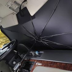 JOIRIDE® Sluneční Clona do auta, Clona na čelní sklo SHADESHELLA 2 + 2 ZDARMA (140 x 80 cm) | S4HADESHELLA