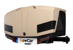 TowCar TowCar TowBox Camper V3 Long béžový, s výklopným ramenem na tažné zařízení