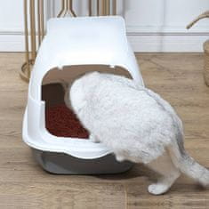 ProPet Toaleta pro kočky krytá s filtrem a dvířky, samostatně