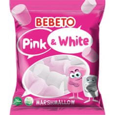 Bebeto  Bebeto Marshmallow růžová/bílá 60g