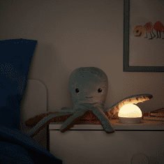 IKEA Ikea Plyšová hračka chobotnice s LED nočním osvětlením