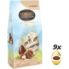 Ferrero Ferrero Collection křupavá čokoládová vajíčka s lískovými oříšky 100g