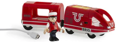 Brio WORLD 33746 Dobíjecí vlak s USB kabelem