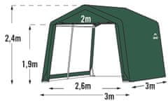 ShelterLogic plachtový přístřešek 3,0x3,0 m - 70335EU