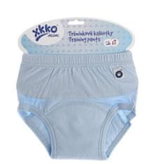 XKKO Tréninkové kalhotky Organic - Baby blue L