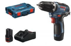 BOSCH Professional Aku vrtací šroubovák GSR 12V-35, 2 akumulátory (0.601.9H8.002)