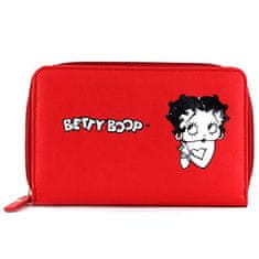 Betty Boop Peněženka , červená s motivem panenky 
