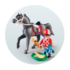 Playmobil Žokej , Jezdecký dvůr, 18 dílků