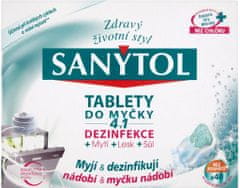 SANYTOL Tablety do myčky 4v1 40 ks