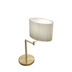Kolarz HILTON SAND stolní lampa leštěná mosaz, výška 48 cm