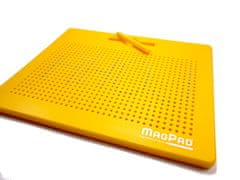 MagPad Magnetická kreslící tabulka Magpad Big 714 kuliček - Žlutá