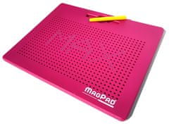 MagPad Magnetická kreslící tabulka Magpad Big 714 kuliček - Růžová