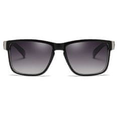 Dubery Chicago 3 sluneční brýle, Black & Transparent / Gray