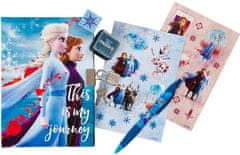 Sambro Tajný diář Frozen 2 Ledové království + samolepky + razítko