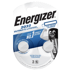 HJ  Baterie 3V Energizer Ultimate Lithium CR2032 2ks (blistr)