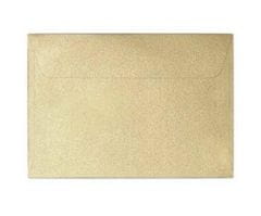 Galeria Papieru Obálky b7 10ks (120g/m2) perleťové zlaté,