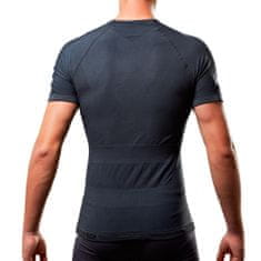Pánské funkční triko Sport krátký rukáv vel. L antracit