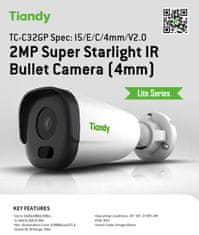 TIANDY IP bullet kamera TC-C32GP