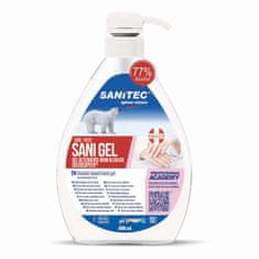Sanitec SaniGel, bezoplachová gelová dezinfekce 600 ml