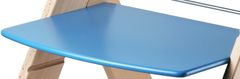 Rostoucí židle VENDY lak/modrá