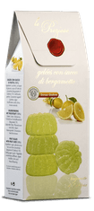 Le Preziose  Želatinové bonbóny s ovocnou šťávou z bergamotu, 200g