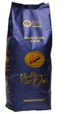 D+K DRMELA Qualita Oro La Genovese zrnková káva 1 kg - certifikovaná směs pro italské espresso