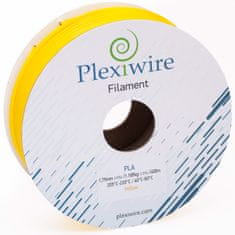 Plexiwire PLA žlutá 1.75mm, 400m/1,185kg