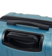 Mia Toro Cestovní kufr MIA TORO M1525/3-M - černá