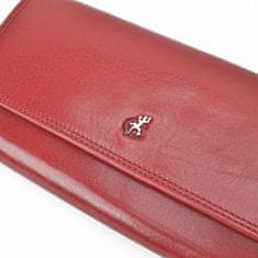 COSSET červená dámská peněženka 4493 Komodo CV