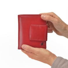 COSSET červená dámská peněženka 4404 Komodo CV