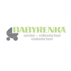 Babyrenka Babyrenka rukávník zateplení rukojeti na kočárky černá béžová