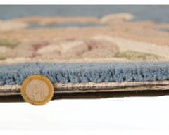 Flair Ručně všívaný kusový koberec Lotus premium Blue 120x180