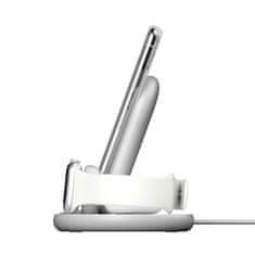 Belkin Nabíjecí stojan pro zařízení Apple, bezdrátové nabíjení, bílá, WIZ001vfWH