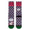Ponožky Xmas Santa Who ČERVENÁ / ZELENÁ, Unisex | 60137 | ZELENÁ-ČERVENÁ | 39-42 EUR