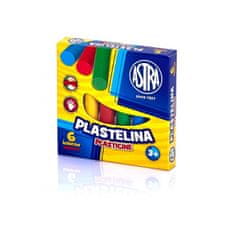 Astra Plastelína základní 6 barev, 83811905