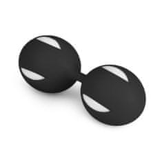 Easytoys EasyToys Wiggle Duo černé vibrační venušiny kuličky