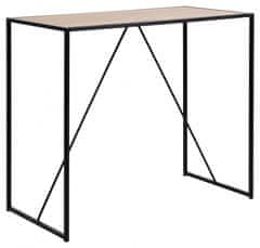 Design Scandinavia Barový stůl Seaford II., 120 cm, divoký dub