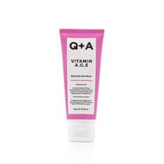 Q+A Antioxidační maska s vitamíny A, C, E (Warming Gel Mask) 75 ml