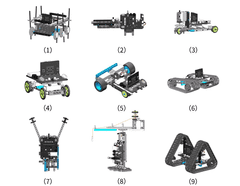 Yahboom Micro:bit sada k sestavení 9 robotů