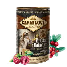 Carnilove Wild Meat Venison & Reindeer 6x 400 g