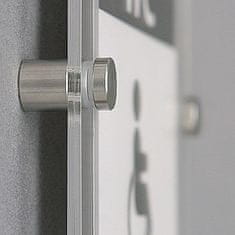 2x3 EuroPlex dveřní cedulka 170x170 mm