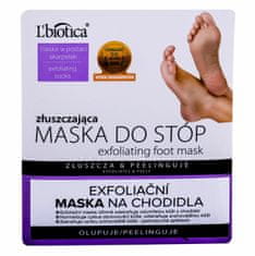 L´Biotica	 1ks lbiotica foot mask exfoliating, maska na nohy