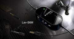 Synco mikrofon Lav-S6M2 3,5mm s monitorem real.času