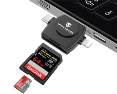 Viking čtečka paměťových karet V4 USB3.0 4V1