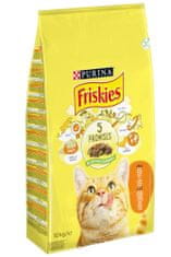 Friskies Cat s kuřetem a zeleninou 10 kg