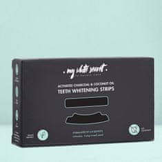 My White Secret Bělicí pásky na zuby s aktivním uhlím Whitening Strips 14 ks