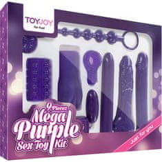 Toy Joy 9ti dílná mega sada fialová